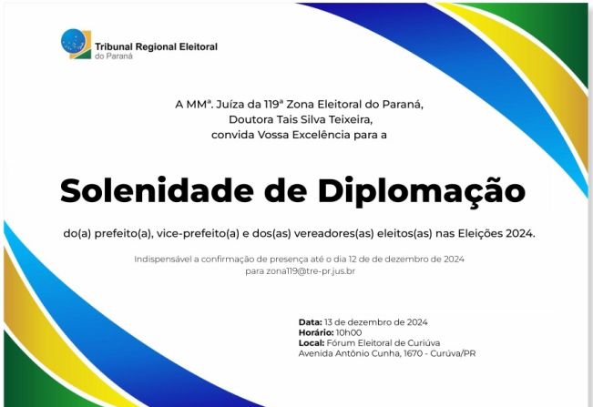 Solenidade de Diplomação 