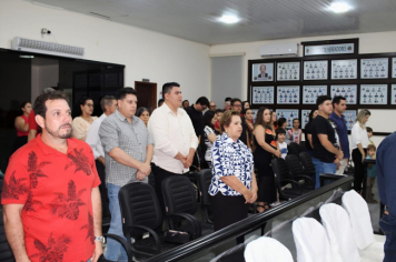 Foto - Solenidade de Entrega de Títulos de Cidadão Honorário de Sapopema